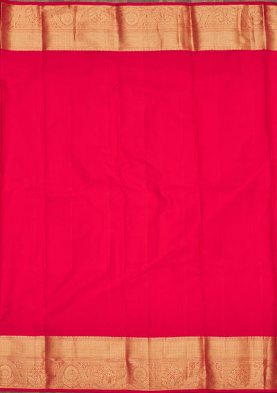 Red Zariwork Pure Silk Saree