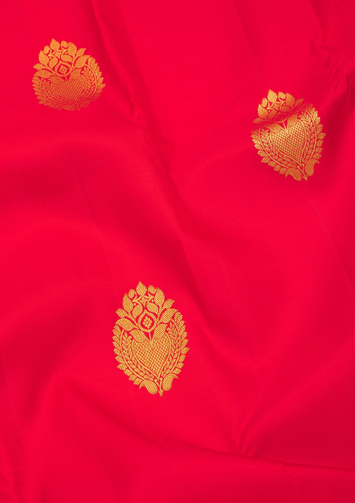 Red Zariwork Pure Silk Saree