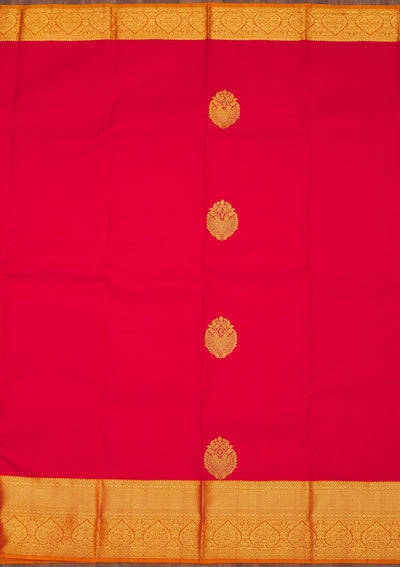 Red Zariwork Pure Silk Saree