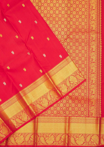 Red Zariwork Pure Silk Saree