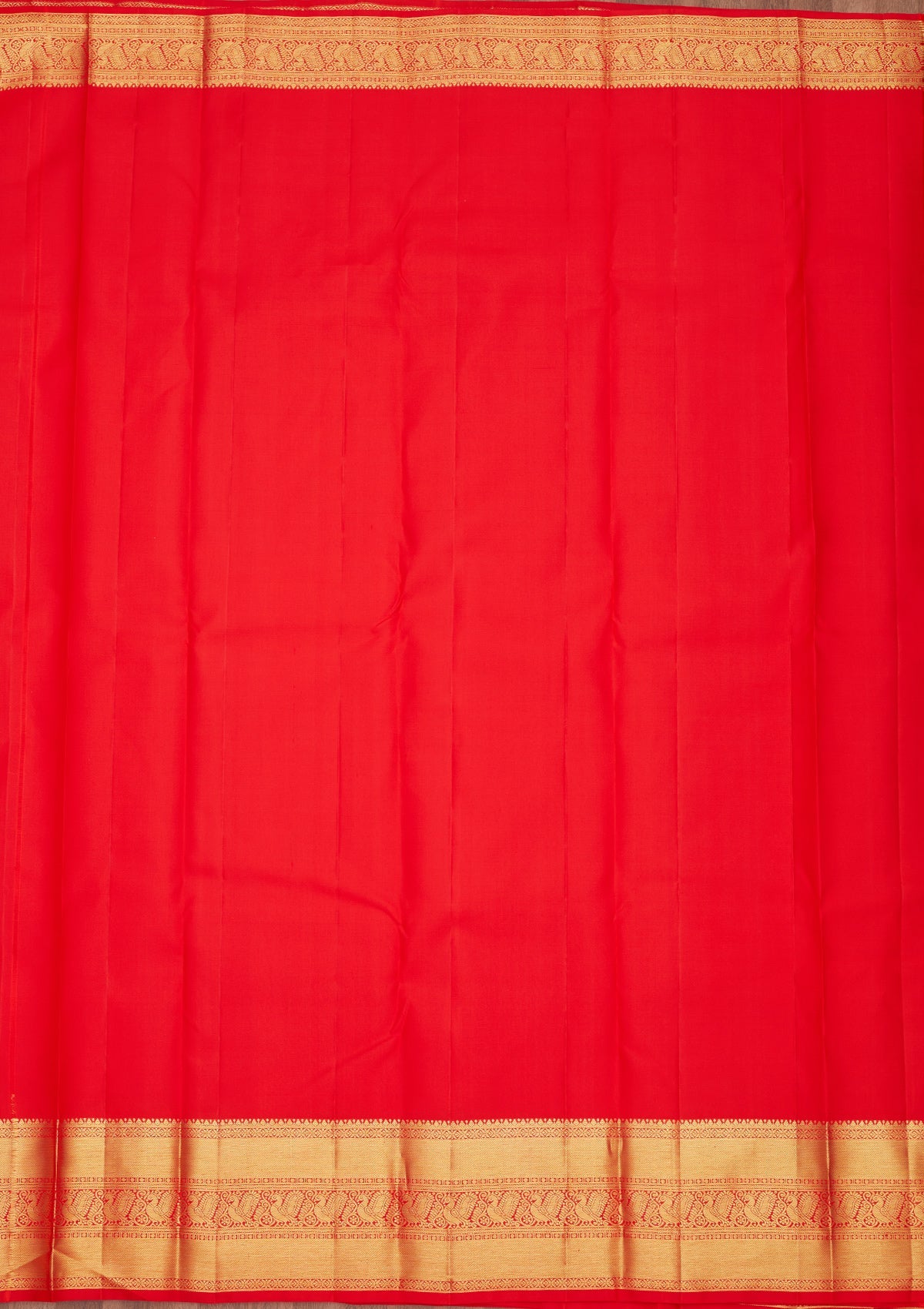 Red Zariwork Pure Silk Saree