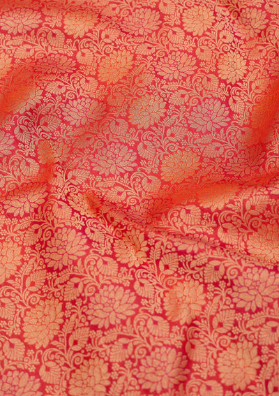 Red Zariwork Pure Silk Saree