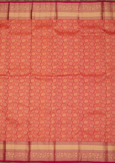 Red Zariwork Pure Silk Saree