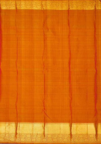 Red Zariwork Pure Silk Saree-Koskii