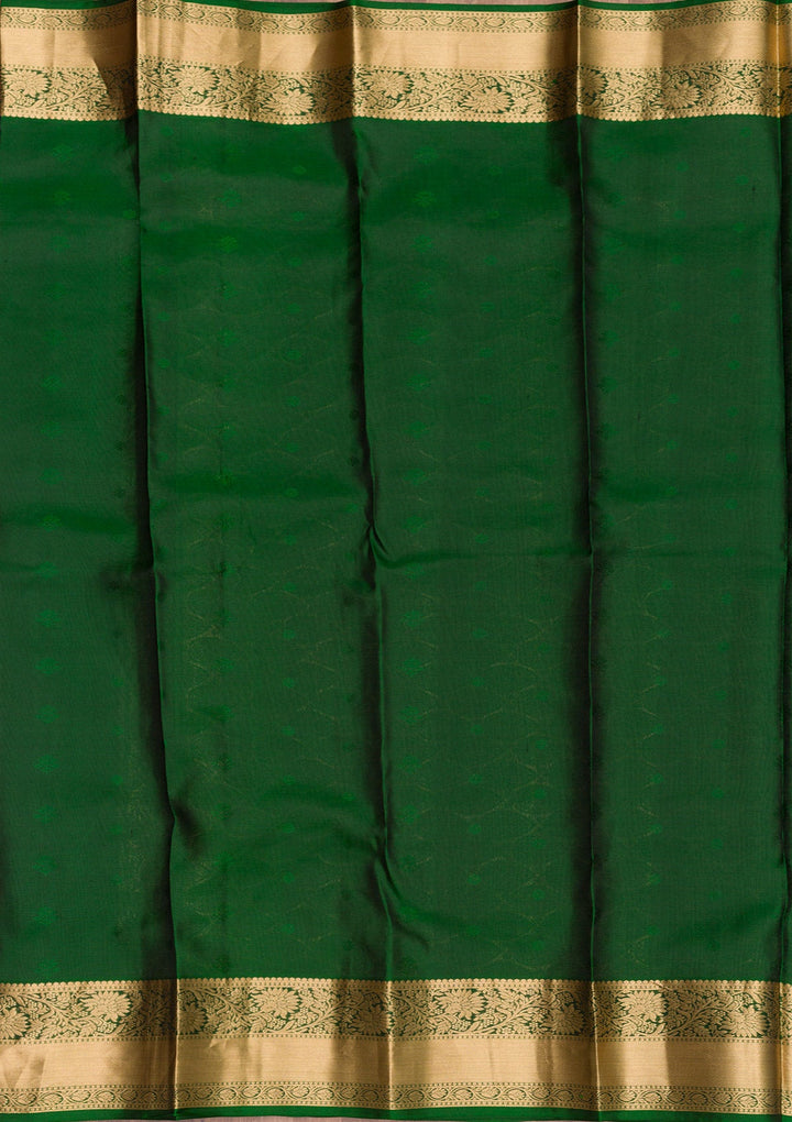 Royal Blue Zariwork Pure Silk Saree-Koskii