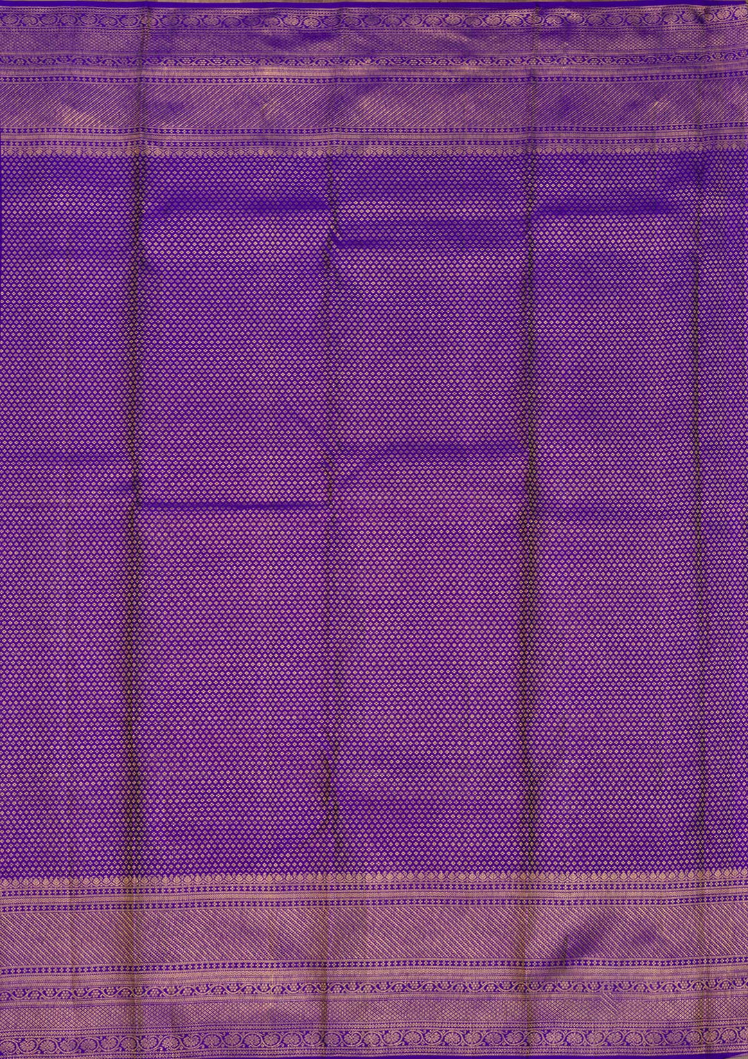 Royal Blue Zariwork Pure Silk Saree-Koskii
