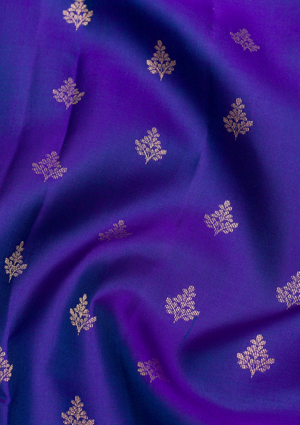 Royal Blue Zariwork Pure Silk Saree-Koskii