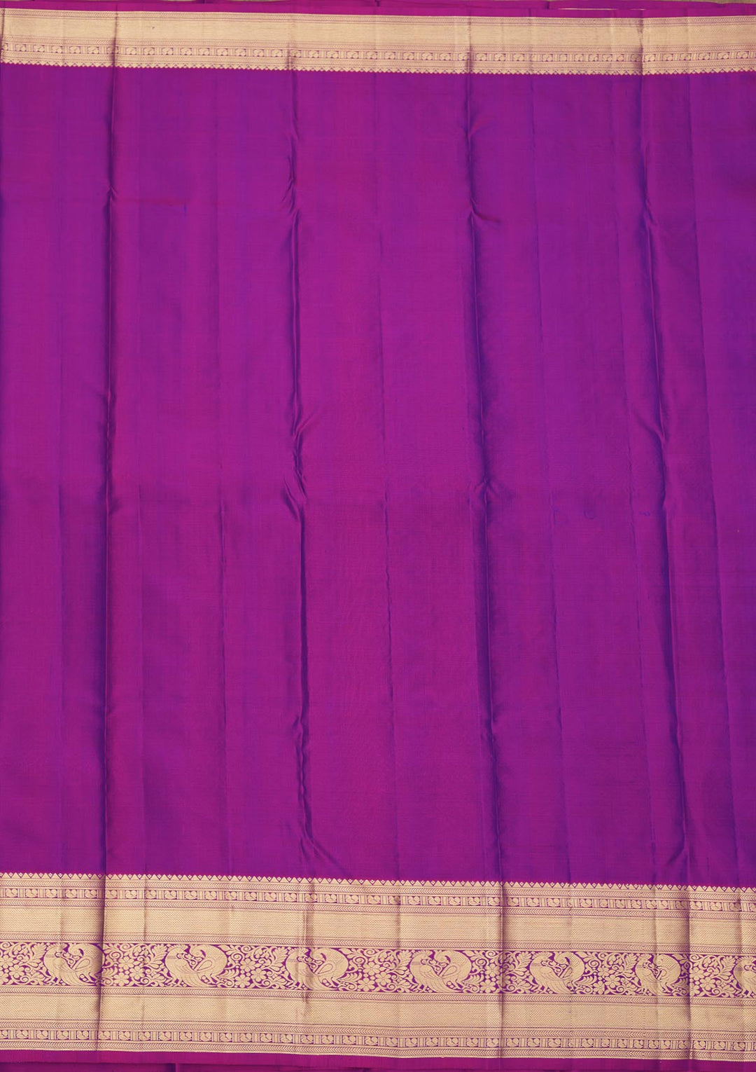 Royal Blue Zariwork Pure Silk Saree-Koskii