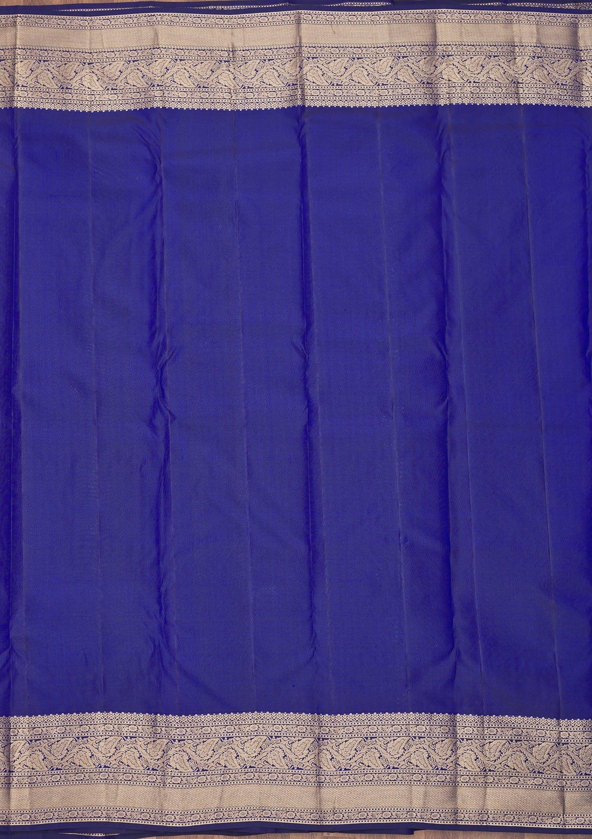 Royal Blue Zariwork Pure Silk Saree