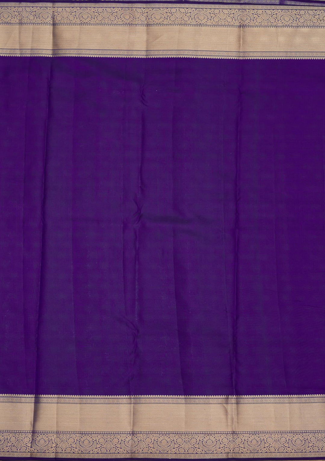 Royal Blue Zariwork Pure Silk Saree-Koskii