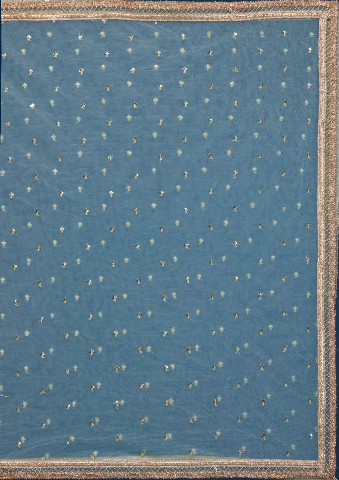 Sea Green Print Georgette Readymade Lehenga-Koskii