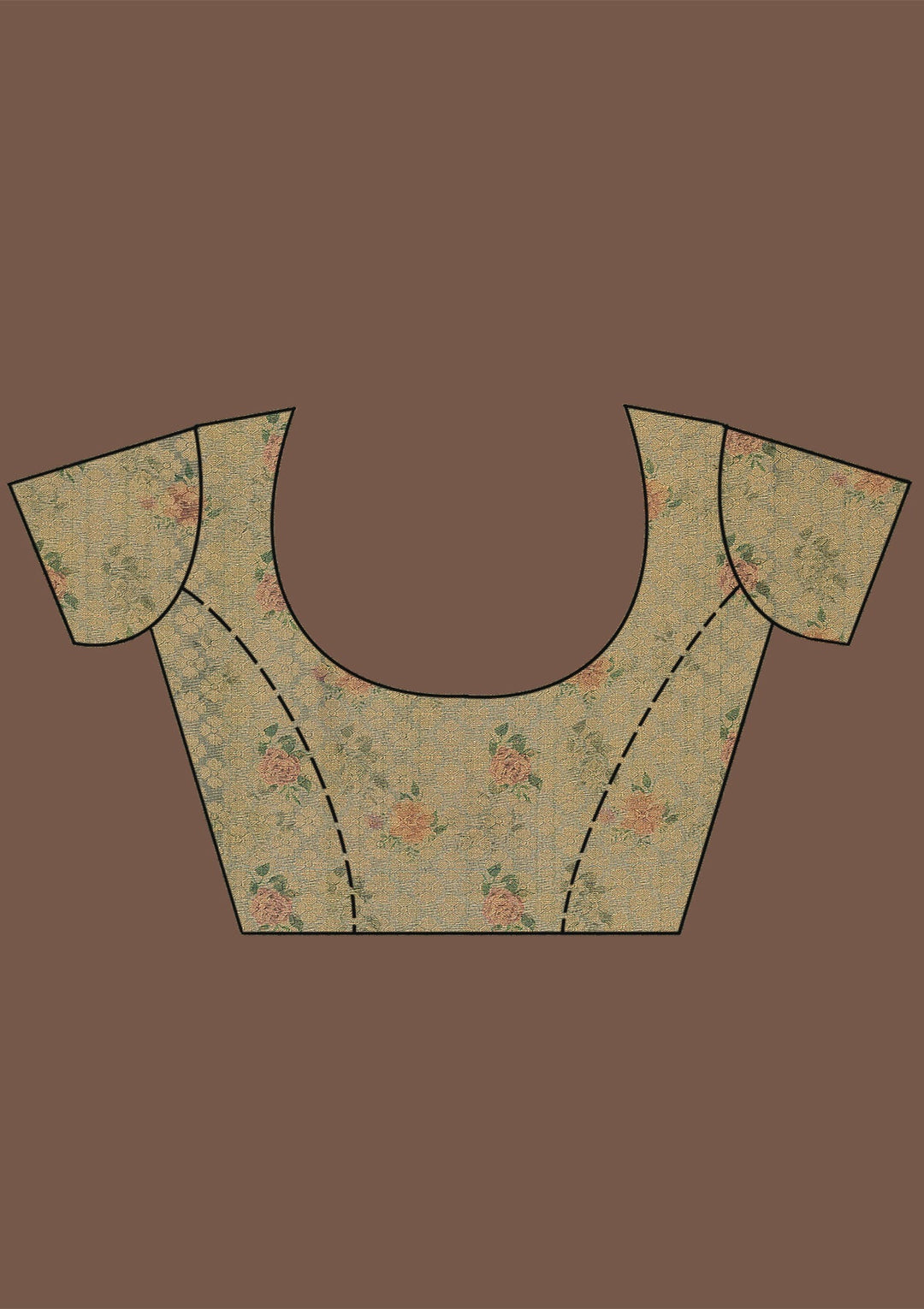 Light Grey Sequins Georgette Designer Saree-Koskii