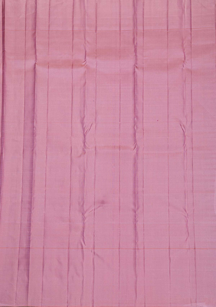 Sea Green Silver Zariwork Pure Silk Saree-Koskii