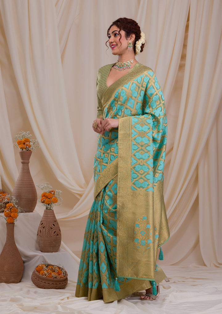 Maroon Stonework Georgette Designer Saree-Koskii