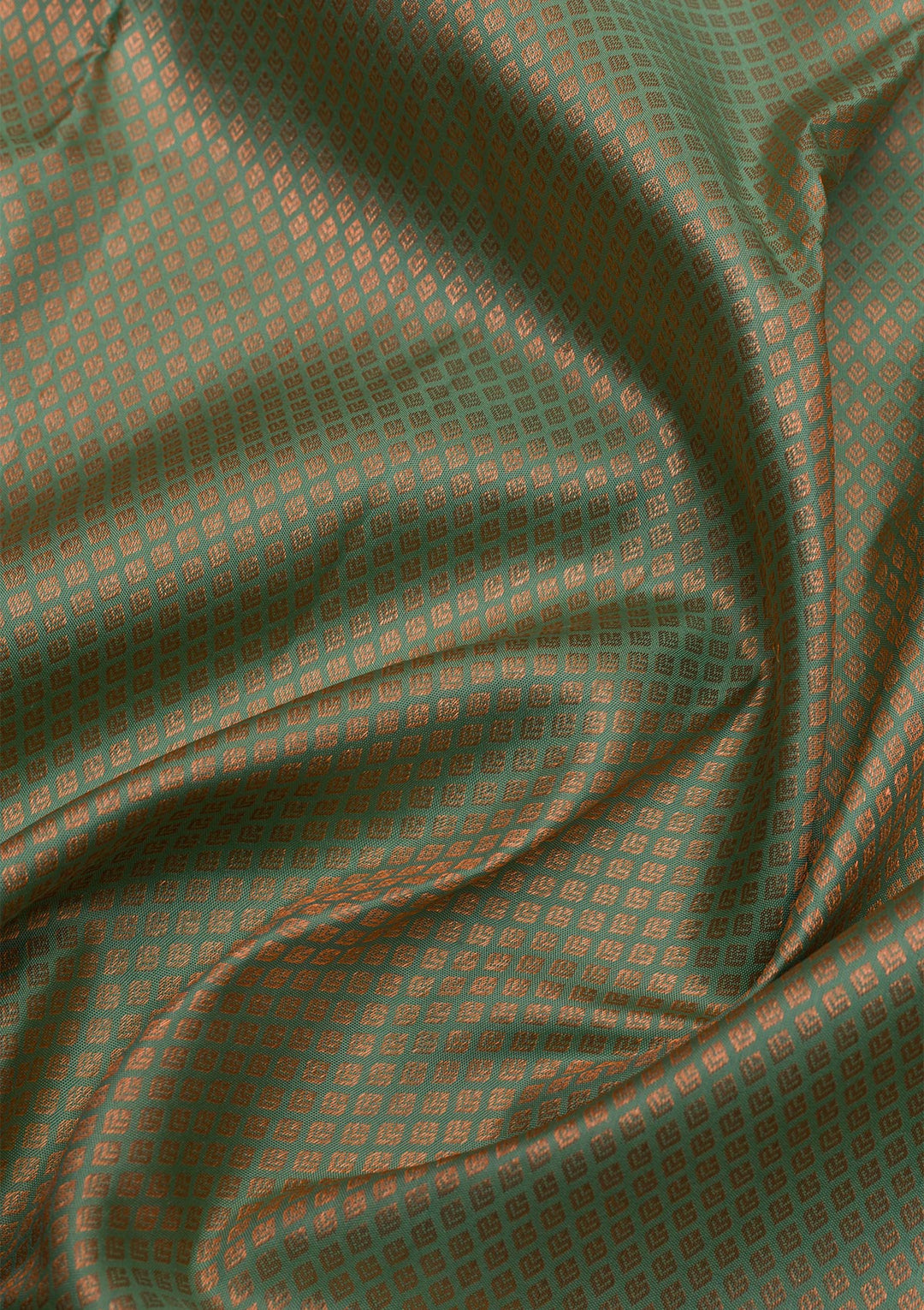 Sea Green Zariwork Pure Silk Saree-Koskii