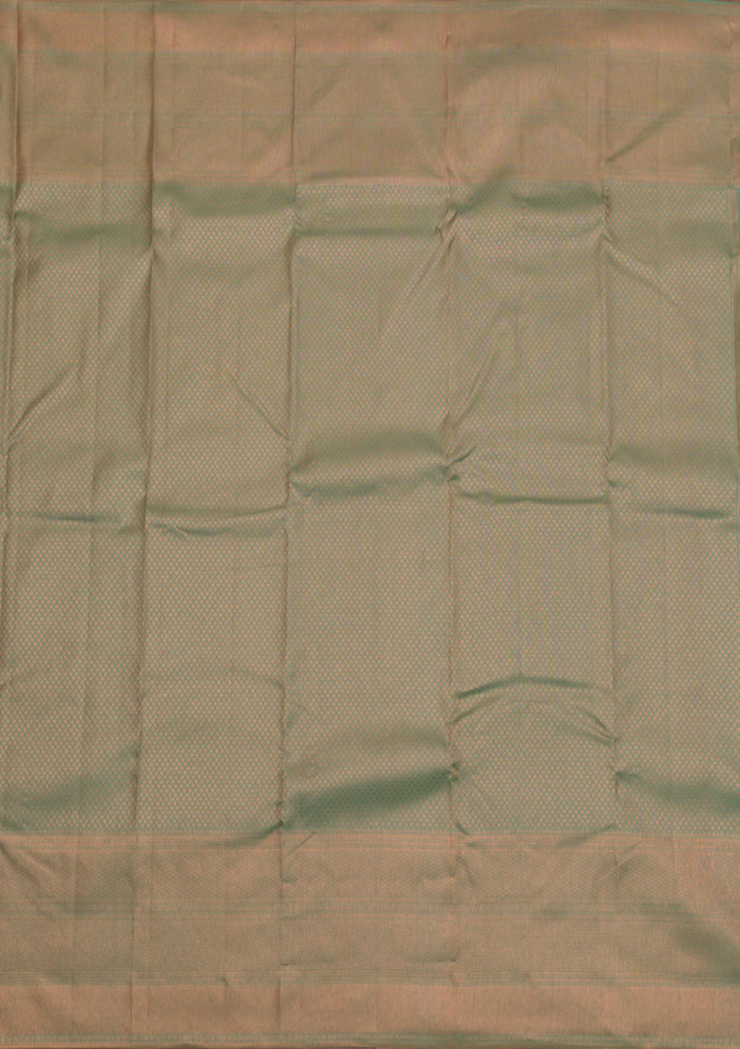 Sea Green Zariwork Pure Silk Saree-Koskii