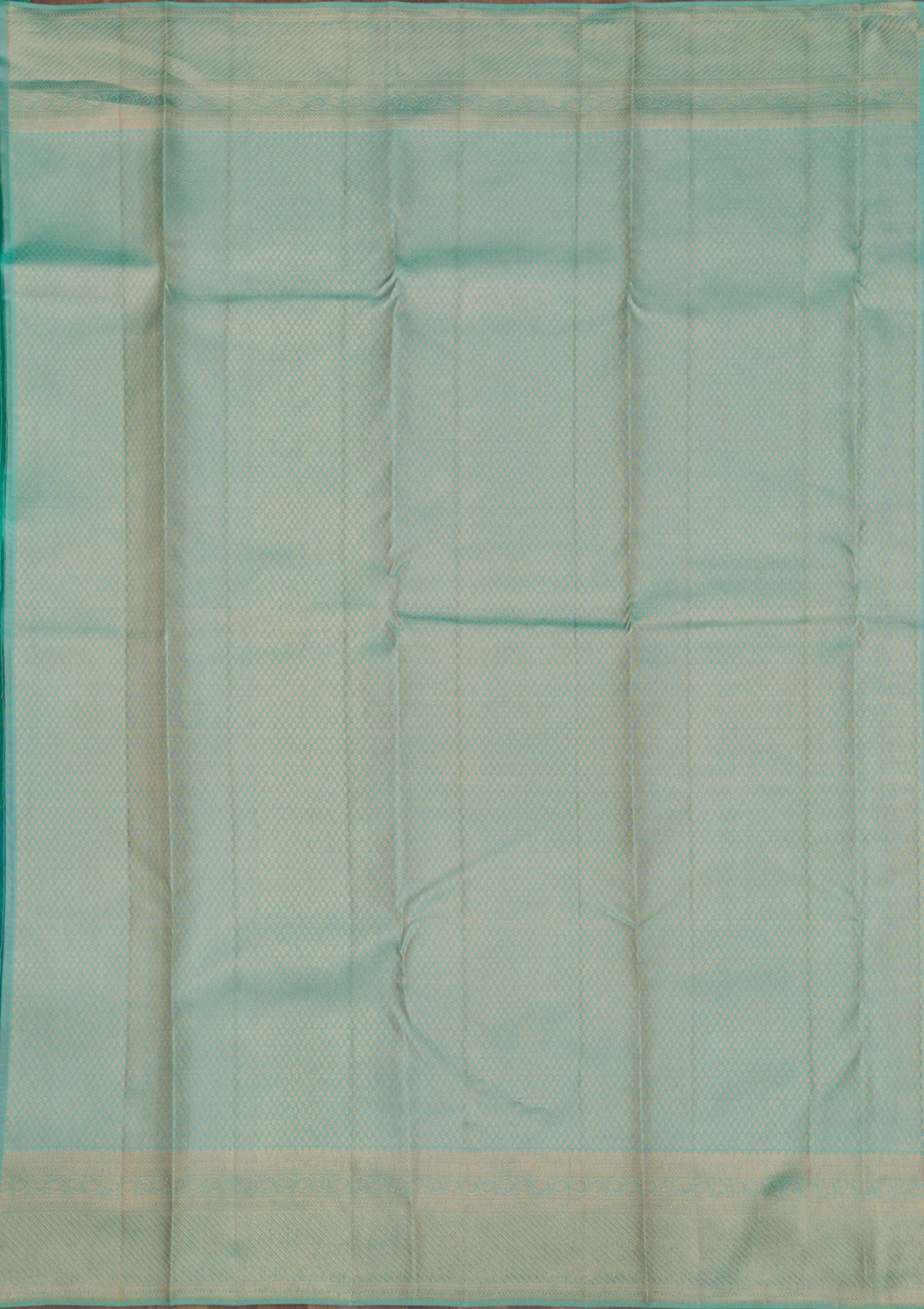 Sea Green Zariwork Pure Silk Saree-Koskii