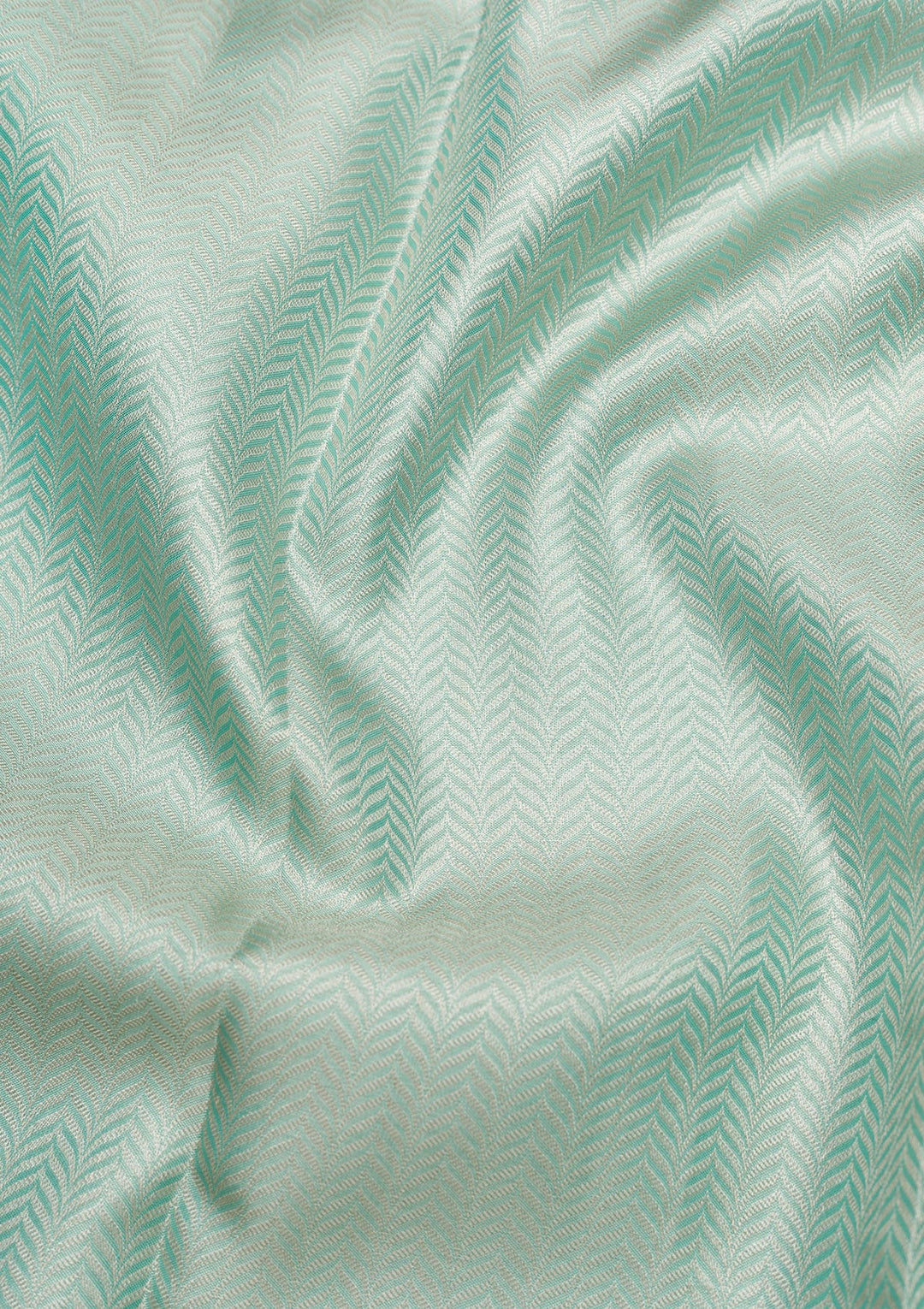 Sky Blue Zariwork Pure Silk Saree-Koskii