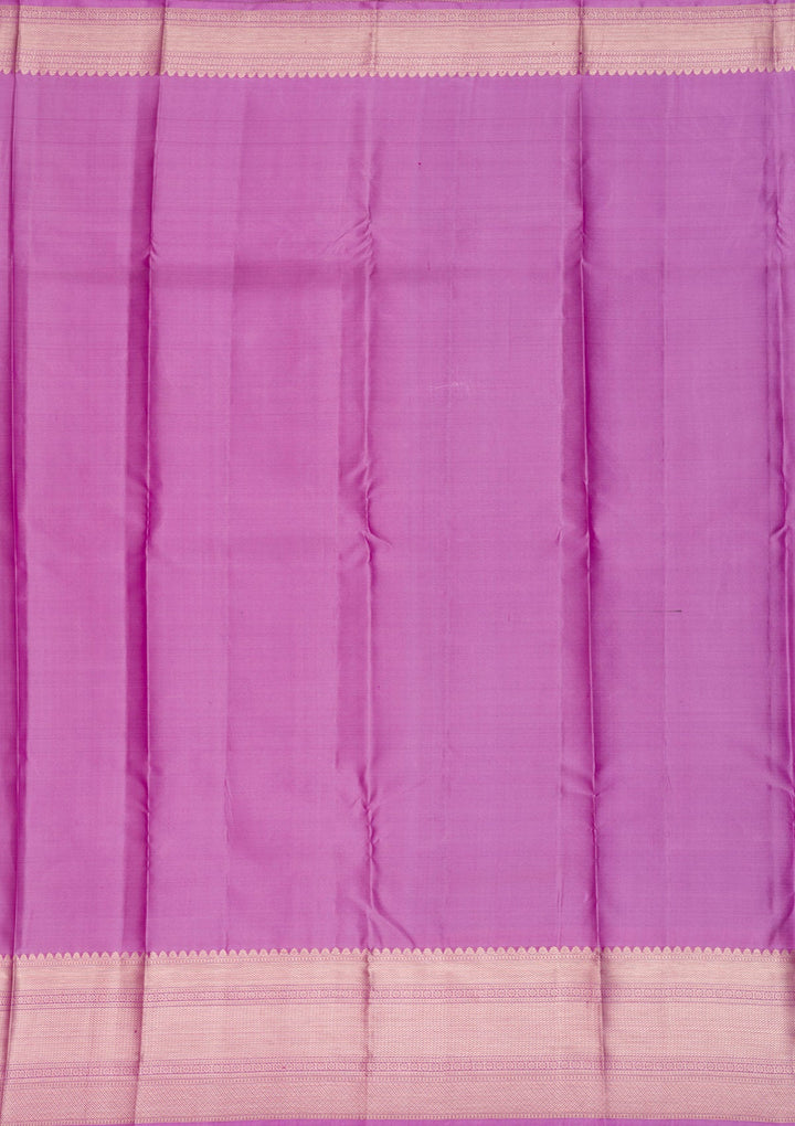 Sky Blue Zariwork Pure Silk Saree-Koskii