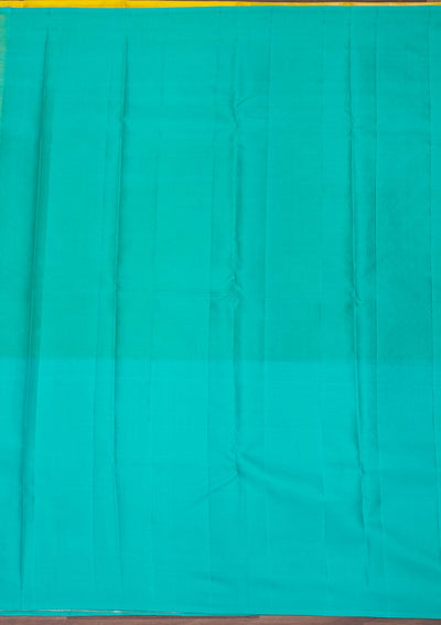 Sky Blue Zariwork Pure Silk Saree-Koskii