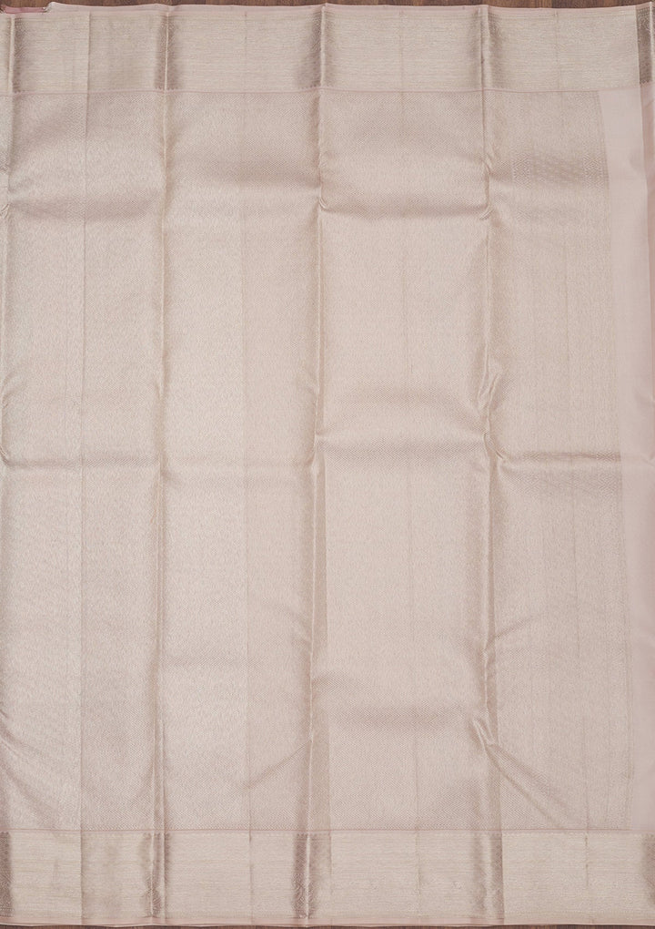 Sky Blue Zariwork Pure Silk Saree