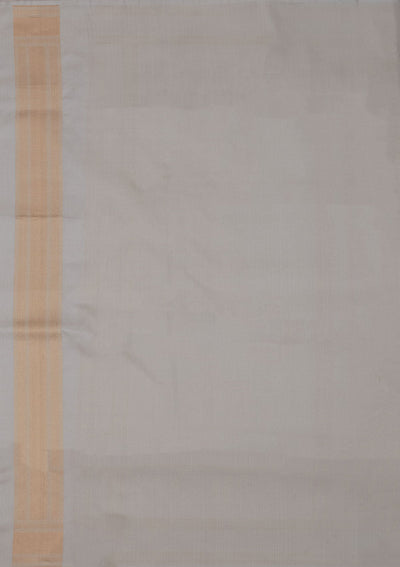 Sky Blue Zariwork Pure Silk Saree-Koskii