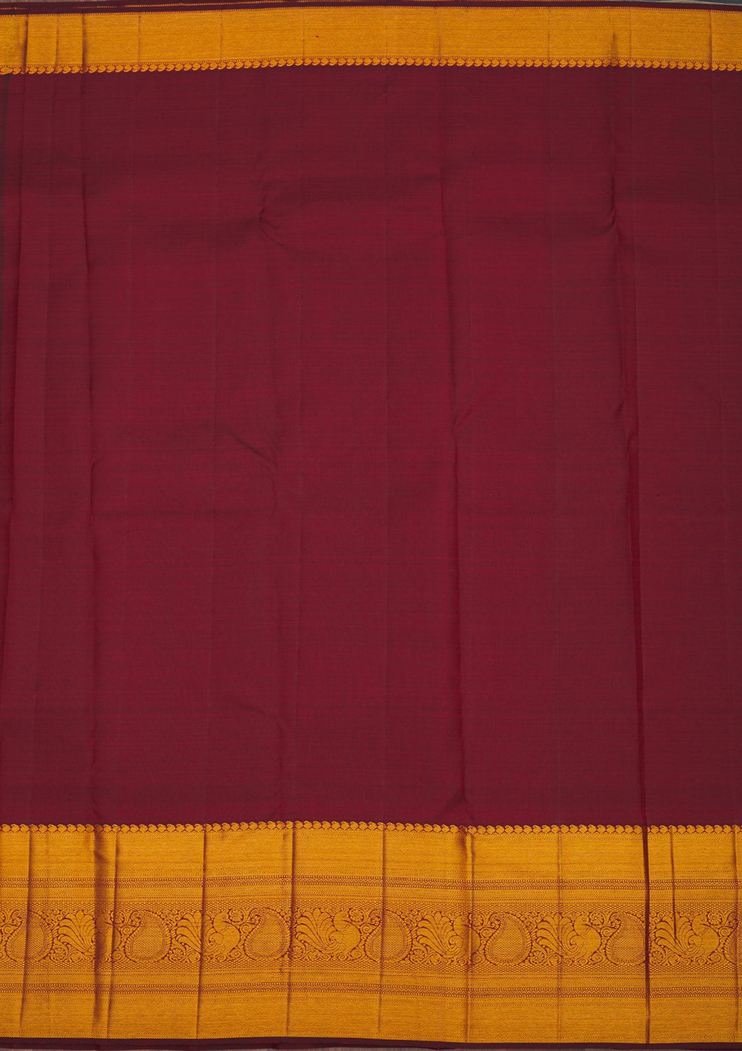 Turquoise Blue Zariwork Pure Silk Saree-Koskii