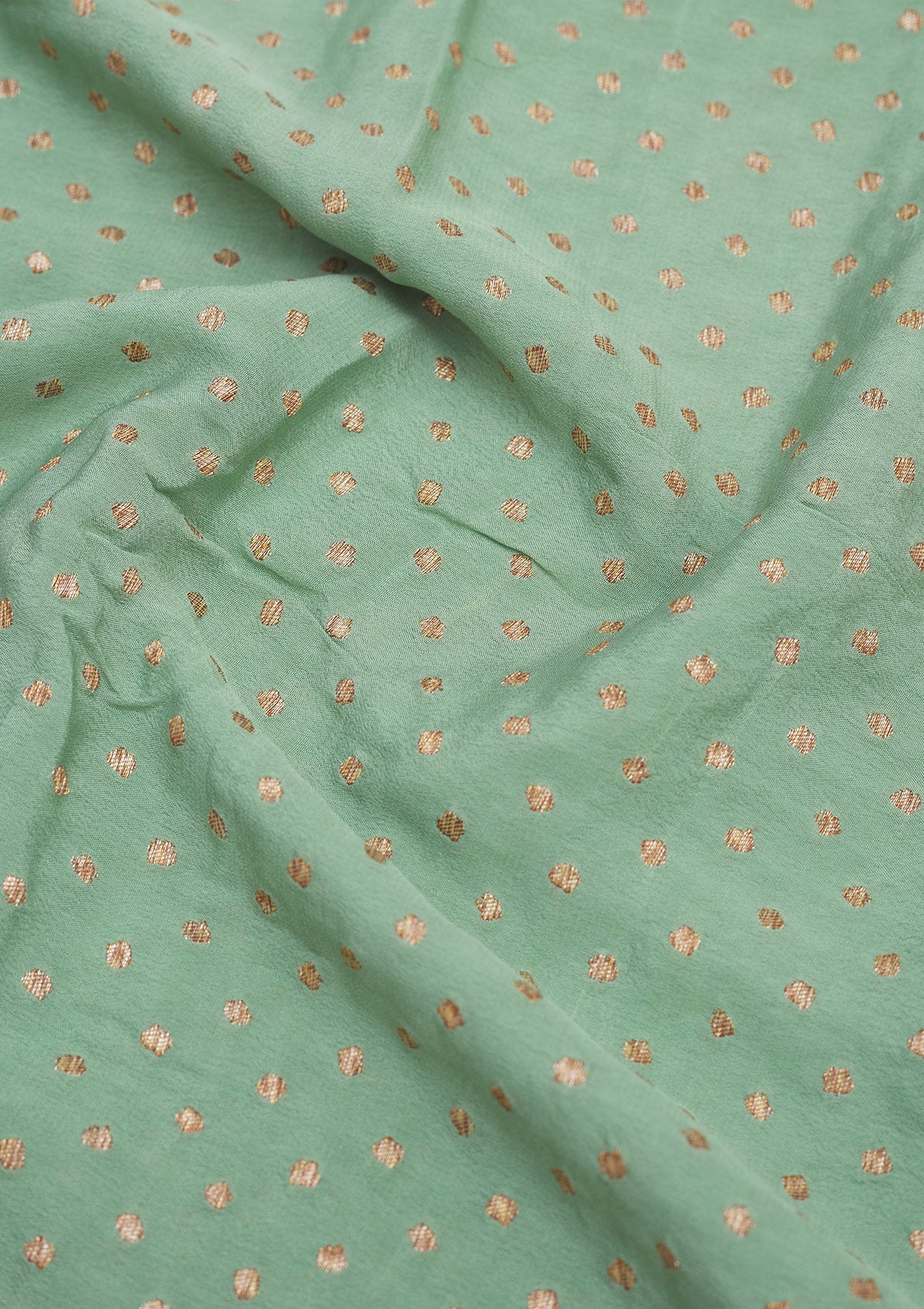 Turquoise Blue Zariwork Art Silk Saree