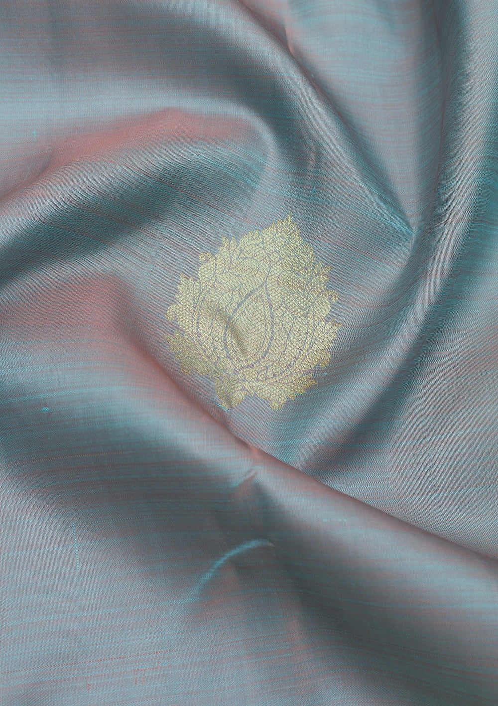 Grey Zariwork Pure Silk Saree-Koskii
