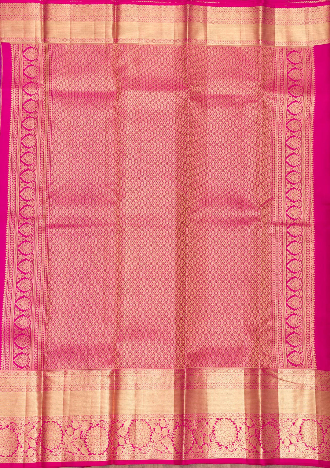 Turquoise Blue Zariwork Pure Silk Saree-Koskii