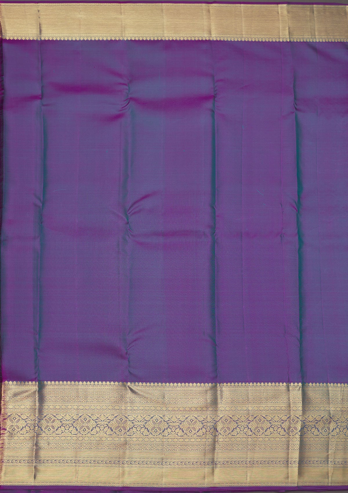 Turquoise Blue Zariwork Pure Silk Saree-Koskii