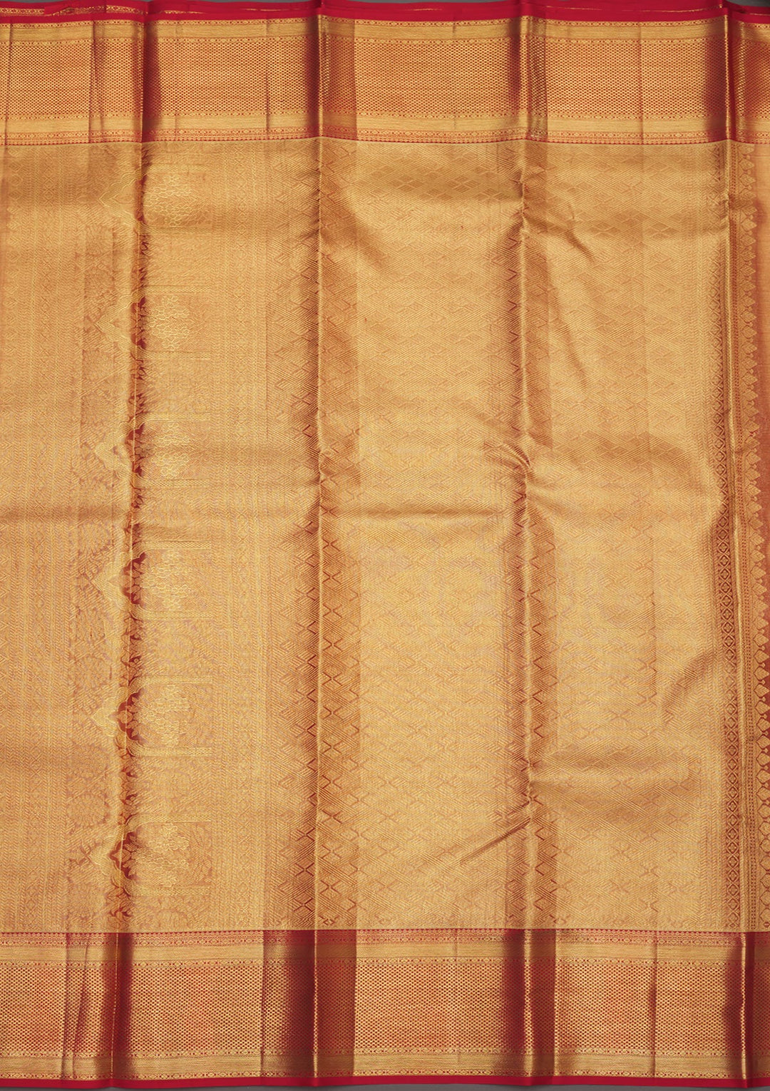 White Zariwork Pure Silk Saree-Koskii
