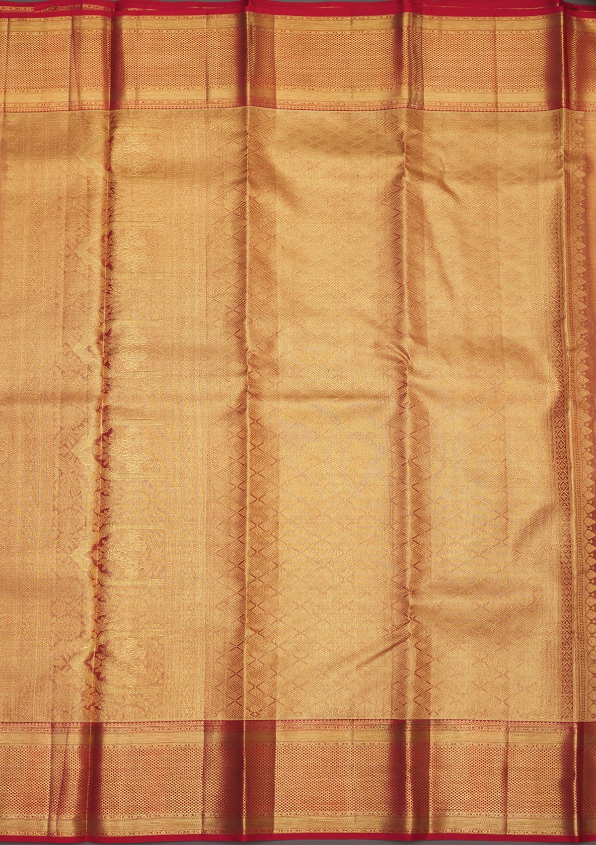 White Zariwork Pure Silk Saree-Koskii