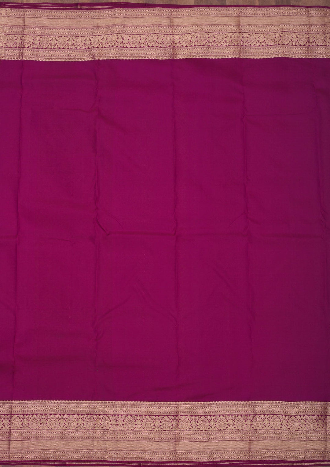 Wine Zariwork Pure Silk Saree-Koskii