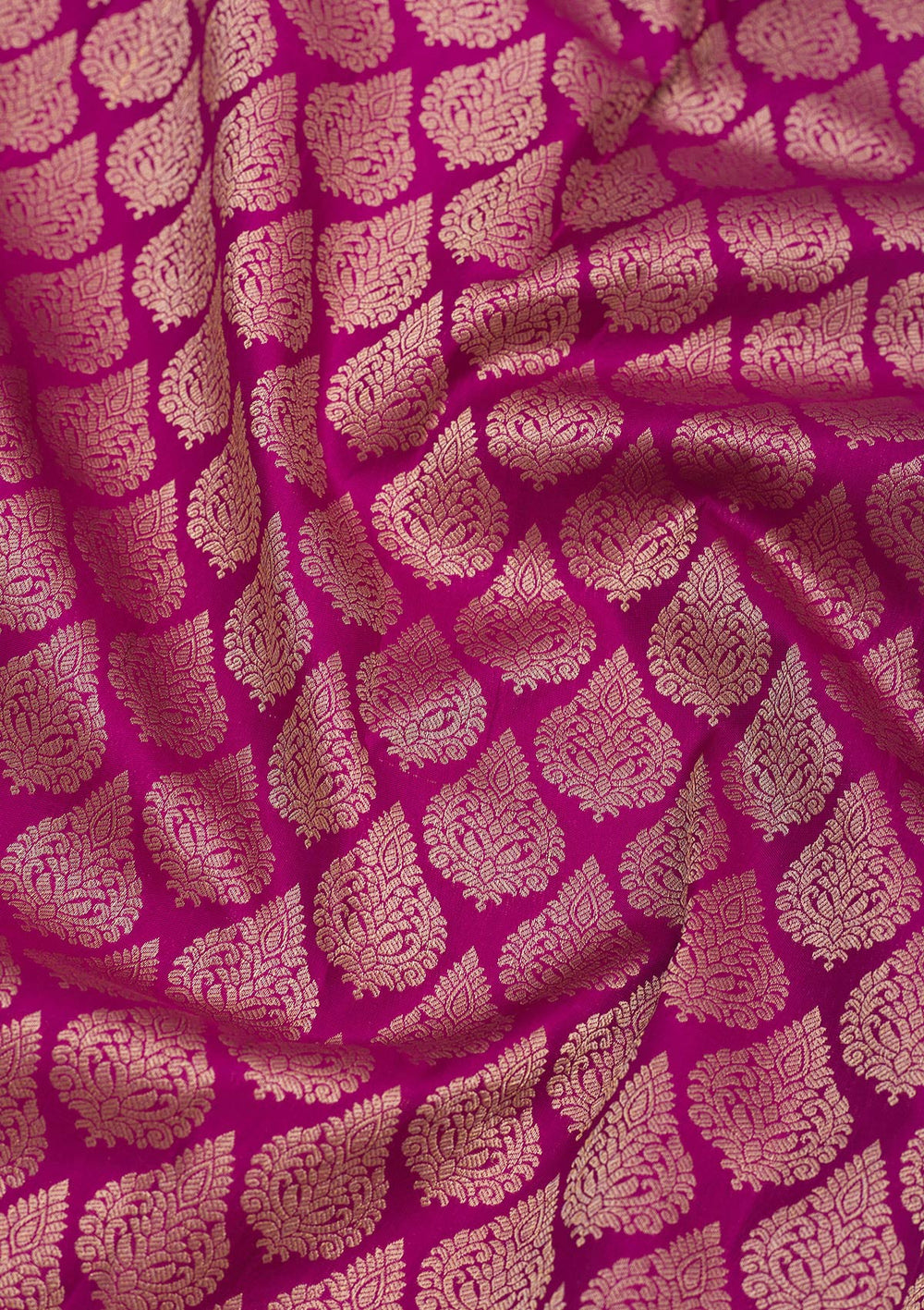 Wine Zariwork Pure Silk Saree-Koskii