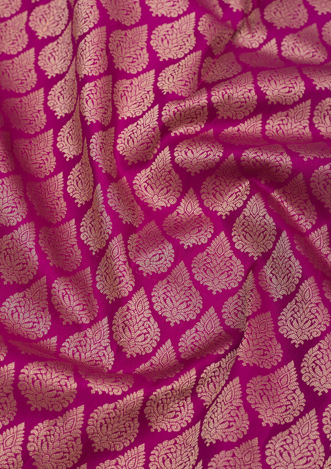 Wine Zariwork Pure Silk Saree-Koskii