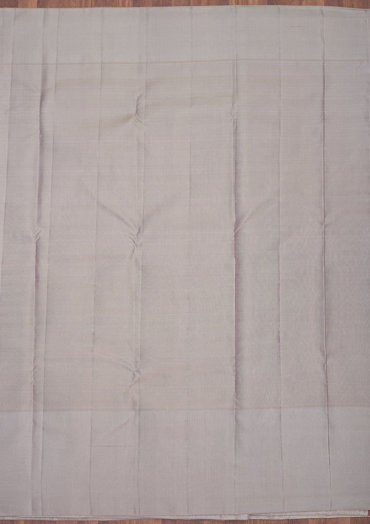 Wine Zariwork Pure Silk Saree-Koskii