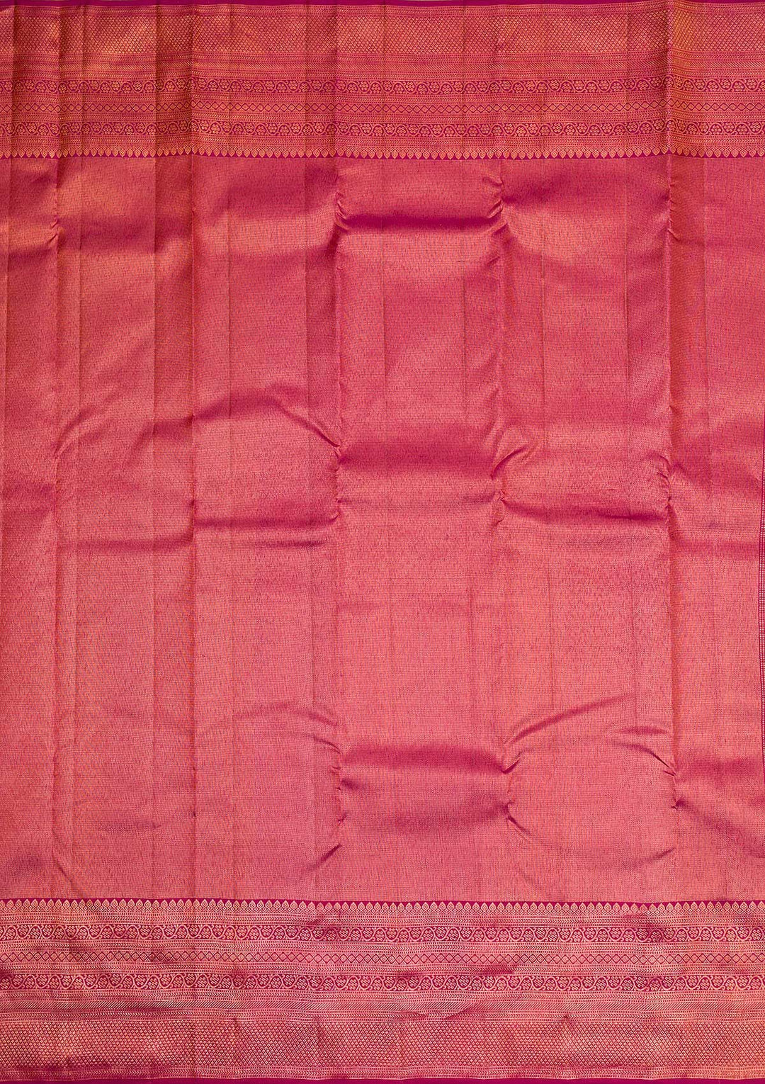 Wine Gold Zariwork Pure Silk Saree - Koskii