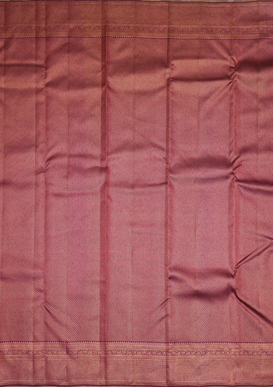 Wine Gold Zariwork Pure Silk Saree - Koskii