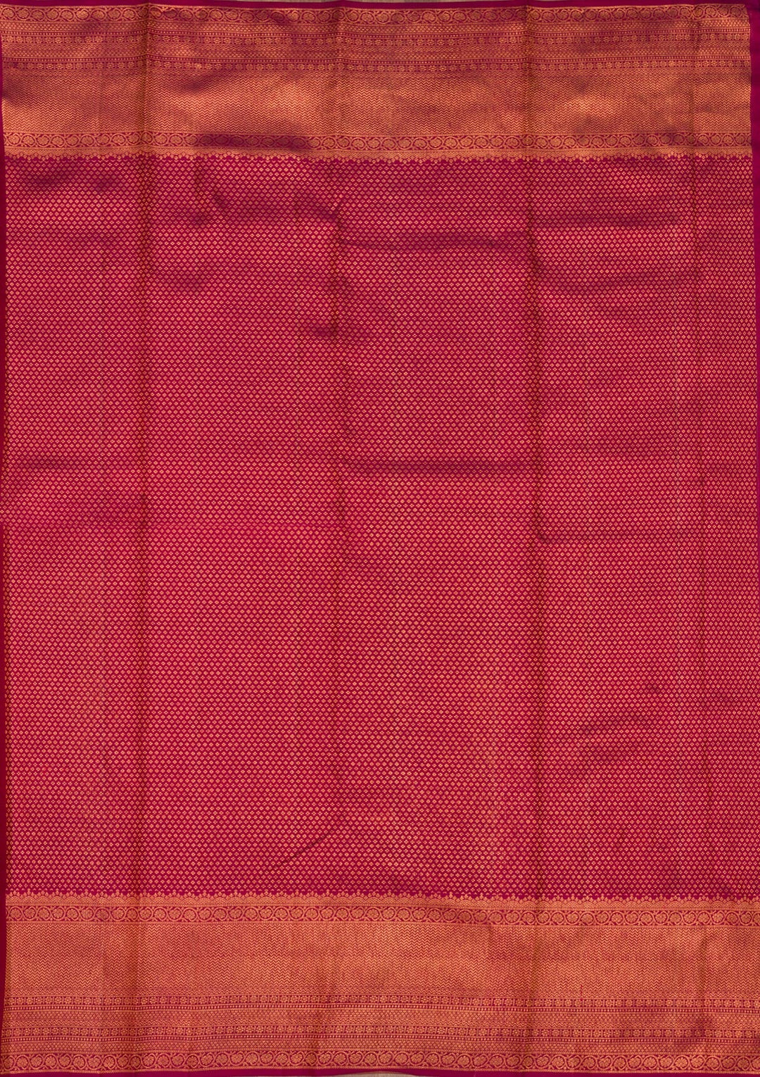 Wine Zariwork Pure Silk Saree-Koskii