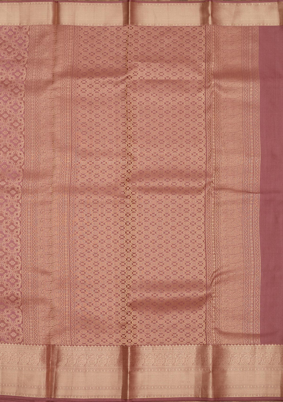 Wine Zariwork Pure Silk Saree-Koskii