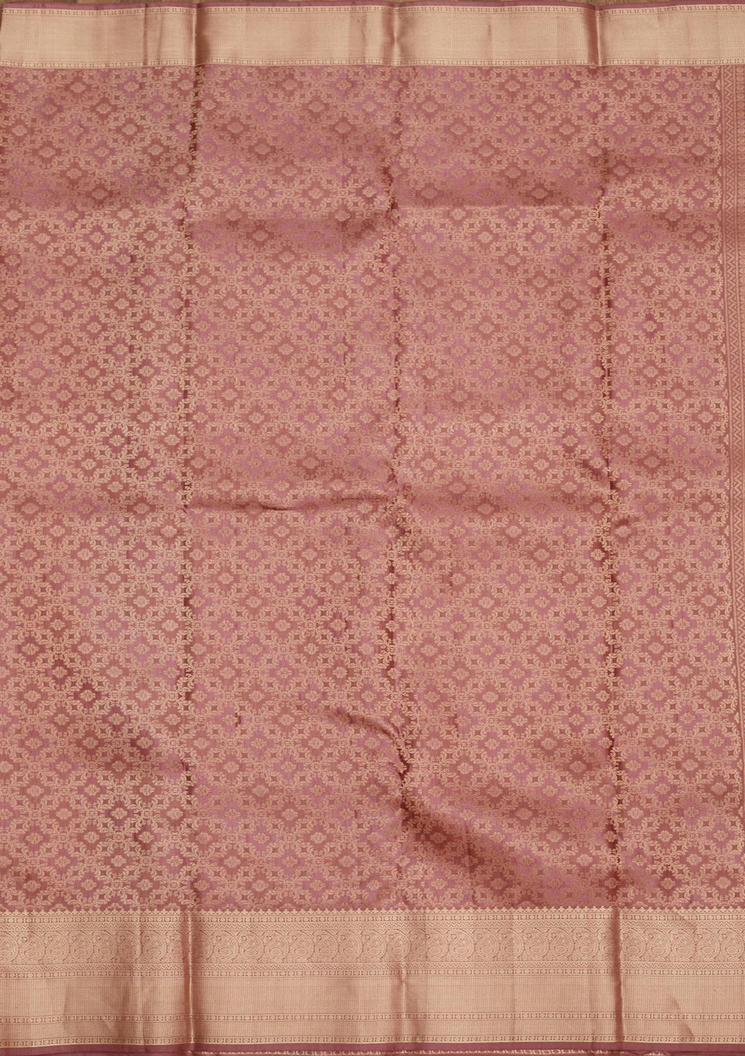 Wine Zariwork Pure Silk Saree-Koskii