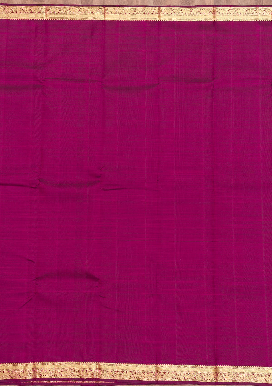 Wine Zariwork Pure Silk Saree-Koskii