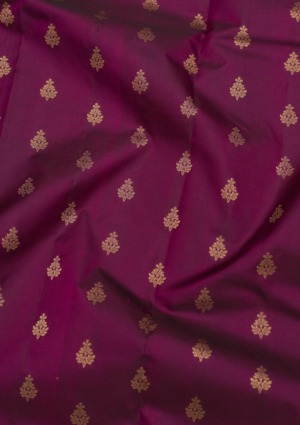 Wine Zariwork Pure Silk Saree-Koskii