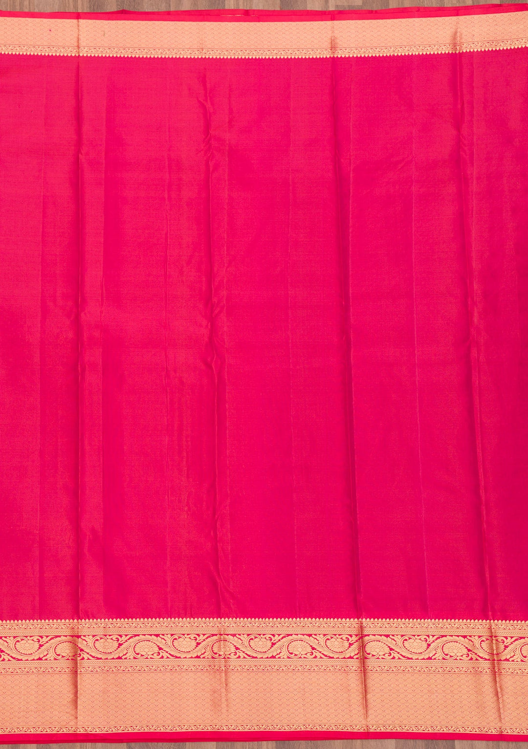 Wine Zariwork Pure Silk Saree-Koskii