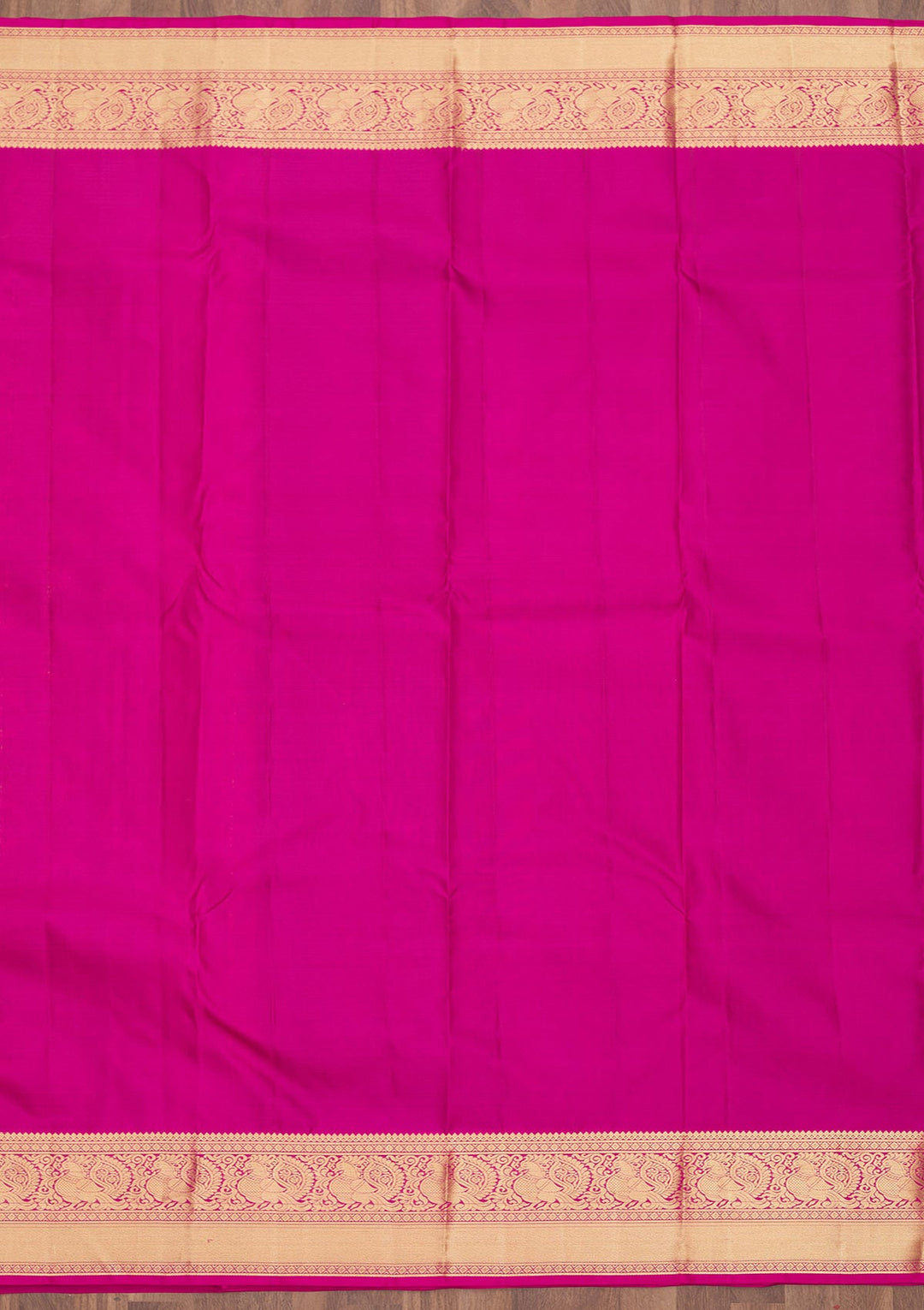 Wine Zariwork Pure Silk Saree-Koskii