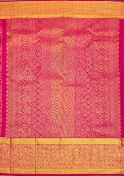 Wine Zariwork Pure Silk Saree