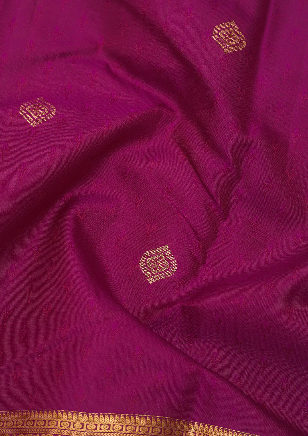 Wine Zariwork Pure Silk Saree