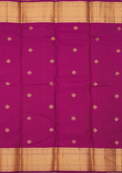 Wine Zariwork Pure Silk Saree