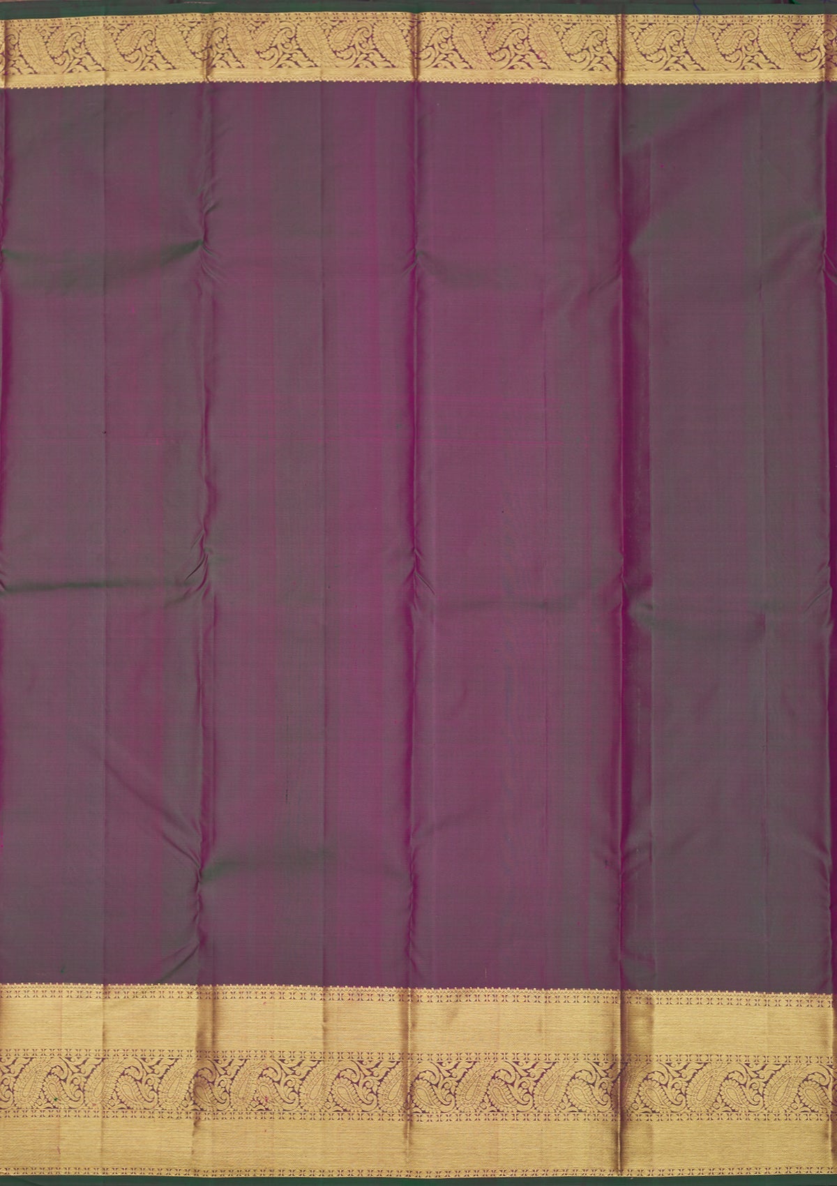 Wine Zariwork Pure Silk Saree